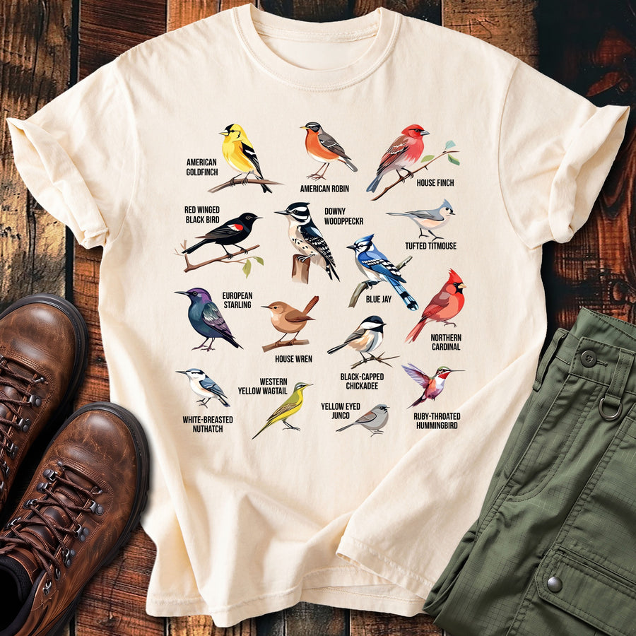 Backyard Birds T-shirt