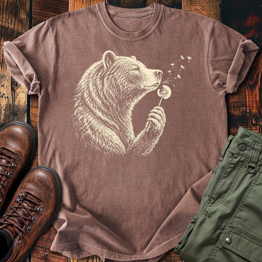 Bear Blowing Wishes T-shirt