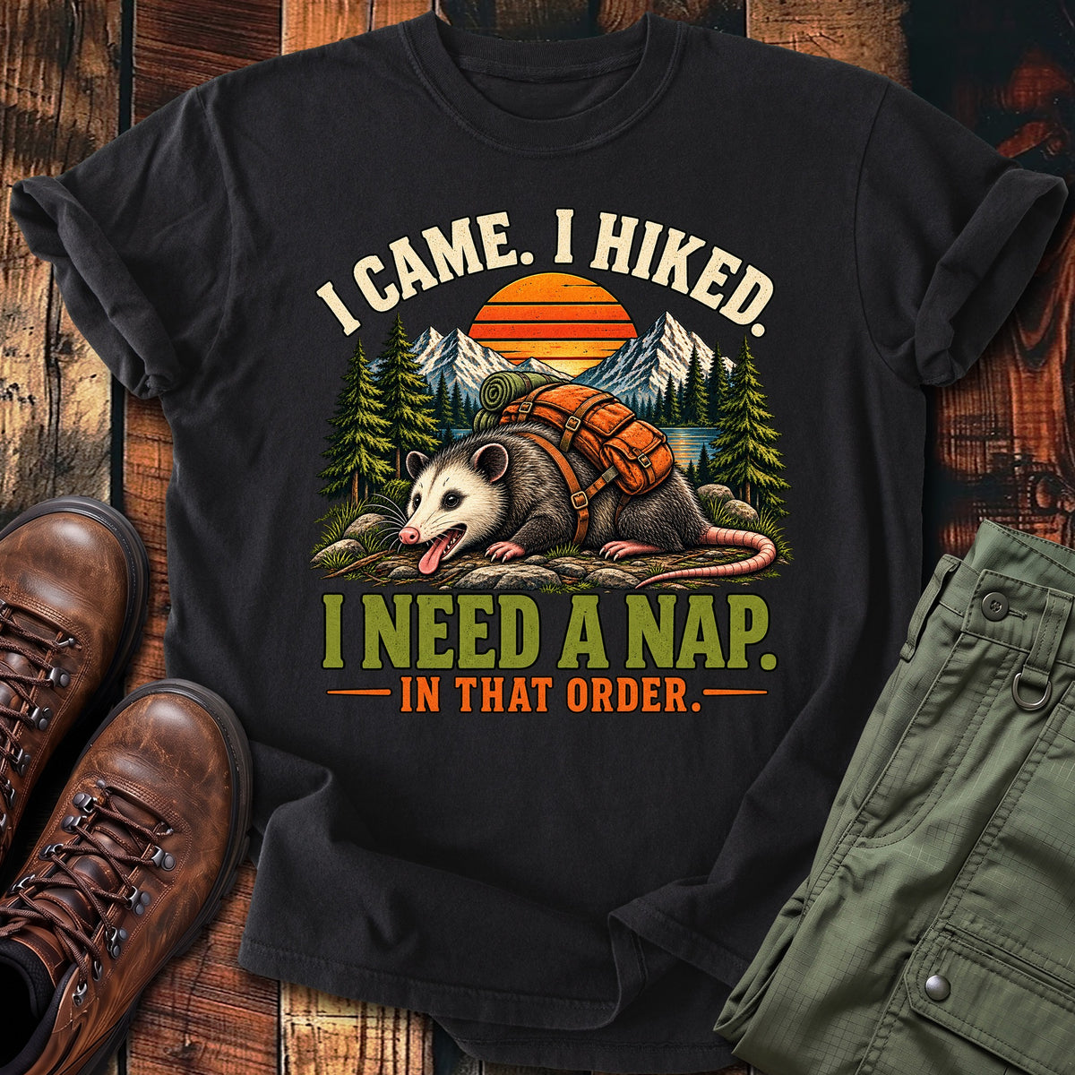 Hiked Napped T-shirt