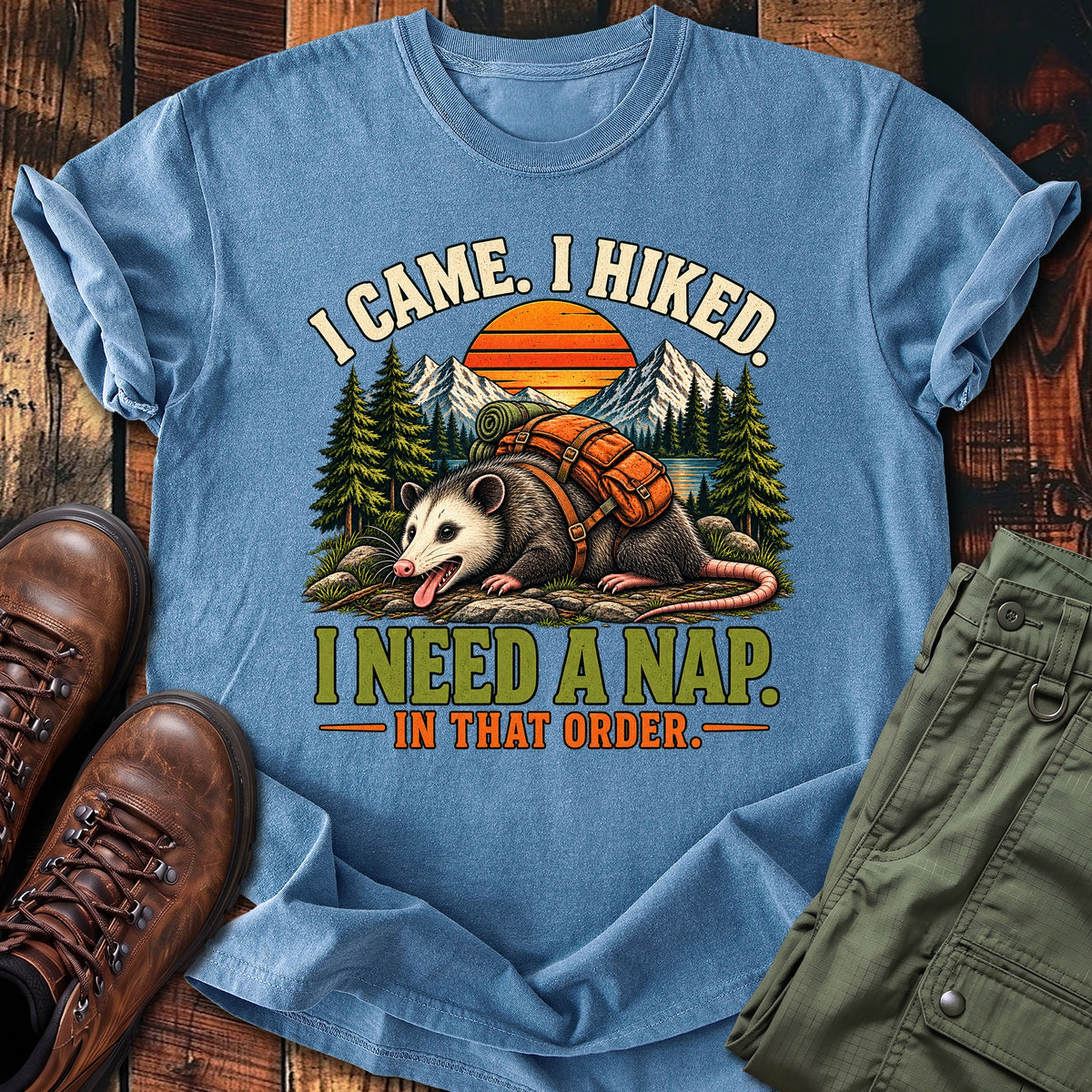 Hiked Napped T-shirt