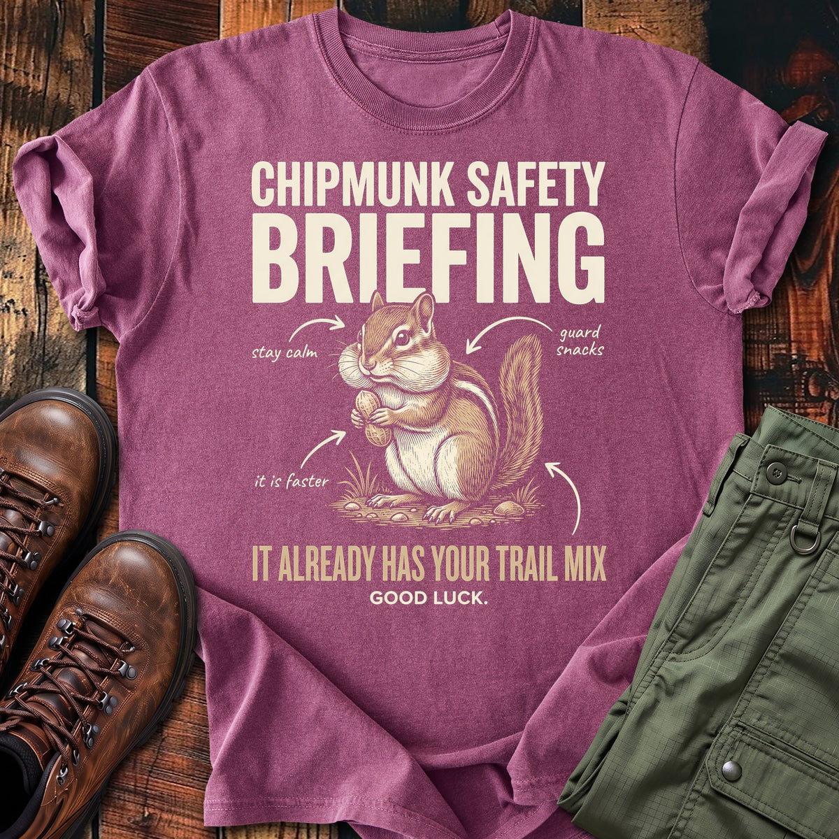 Chipmunk Safety T-shirt