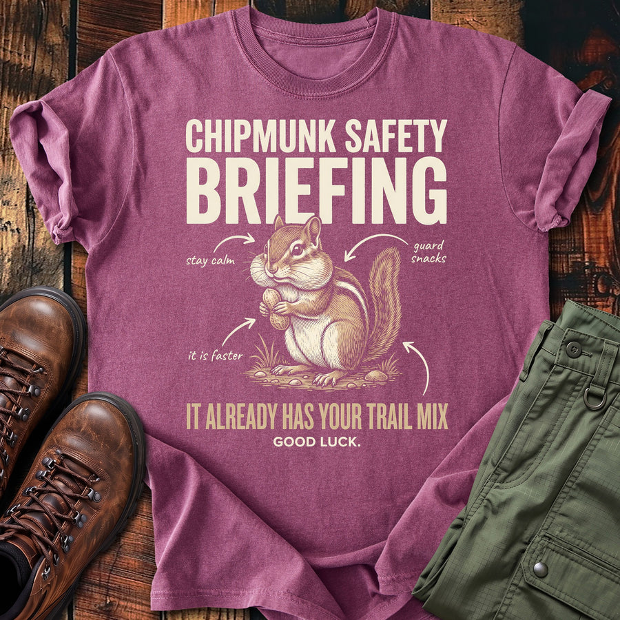 Chipmunk Safety T-shirt