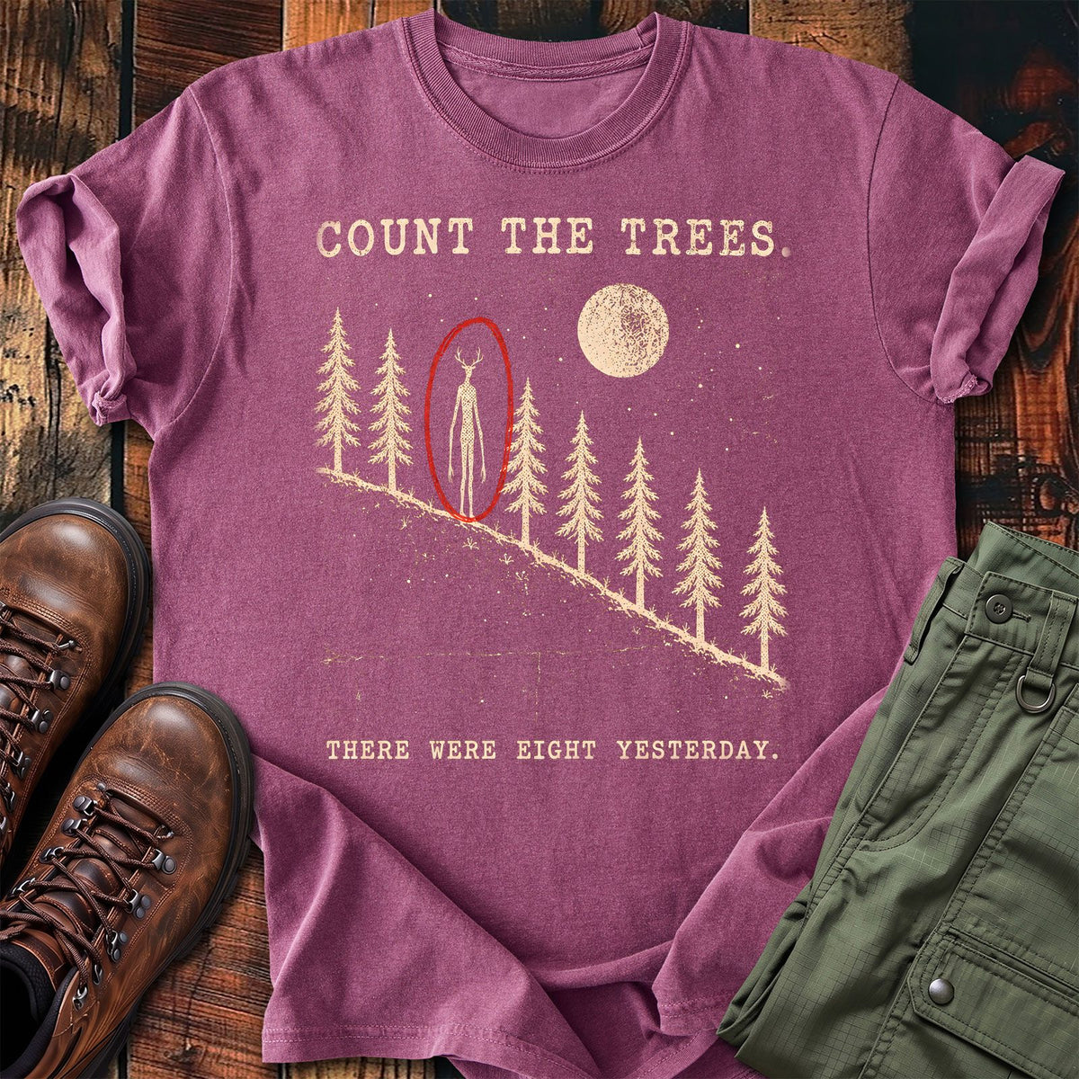 Count The Trees T-shirt