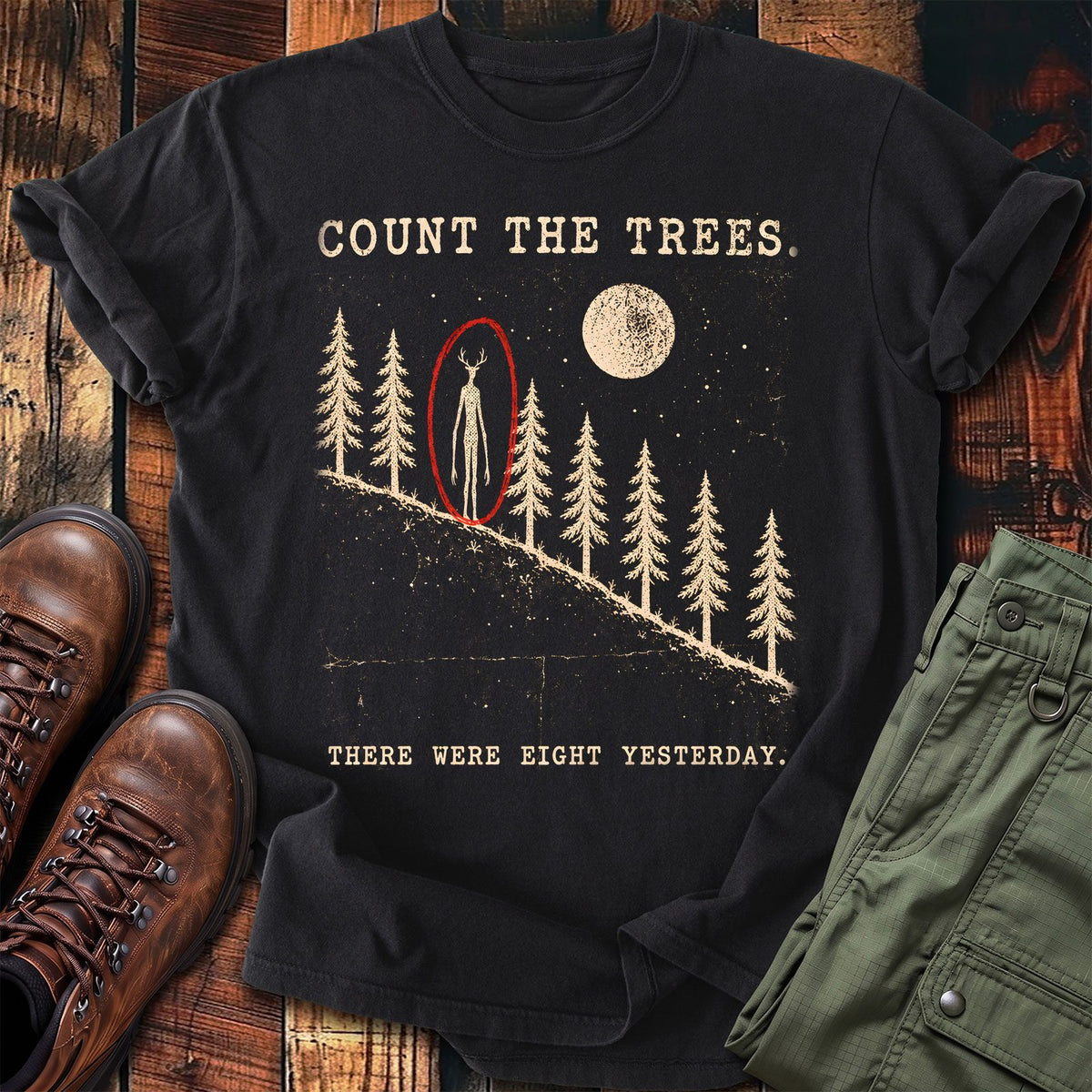 Count The Trees T-shirt