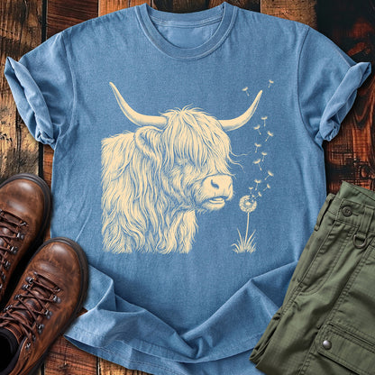 Cow Blowing Wishes T-shirt
