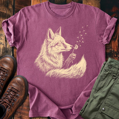Fox Blowing Wishes T-shirt