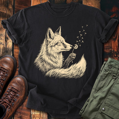 Fox Blowing Wishes T-shirt