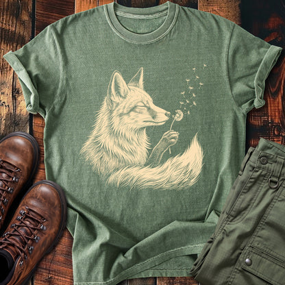 Fox Blowing Wishes T-shirt
