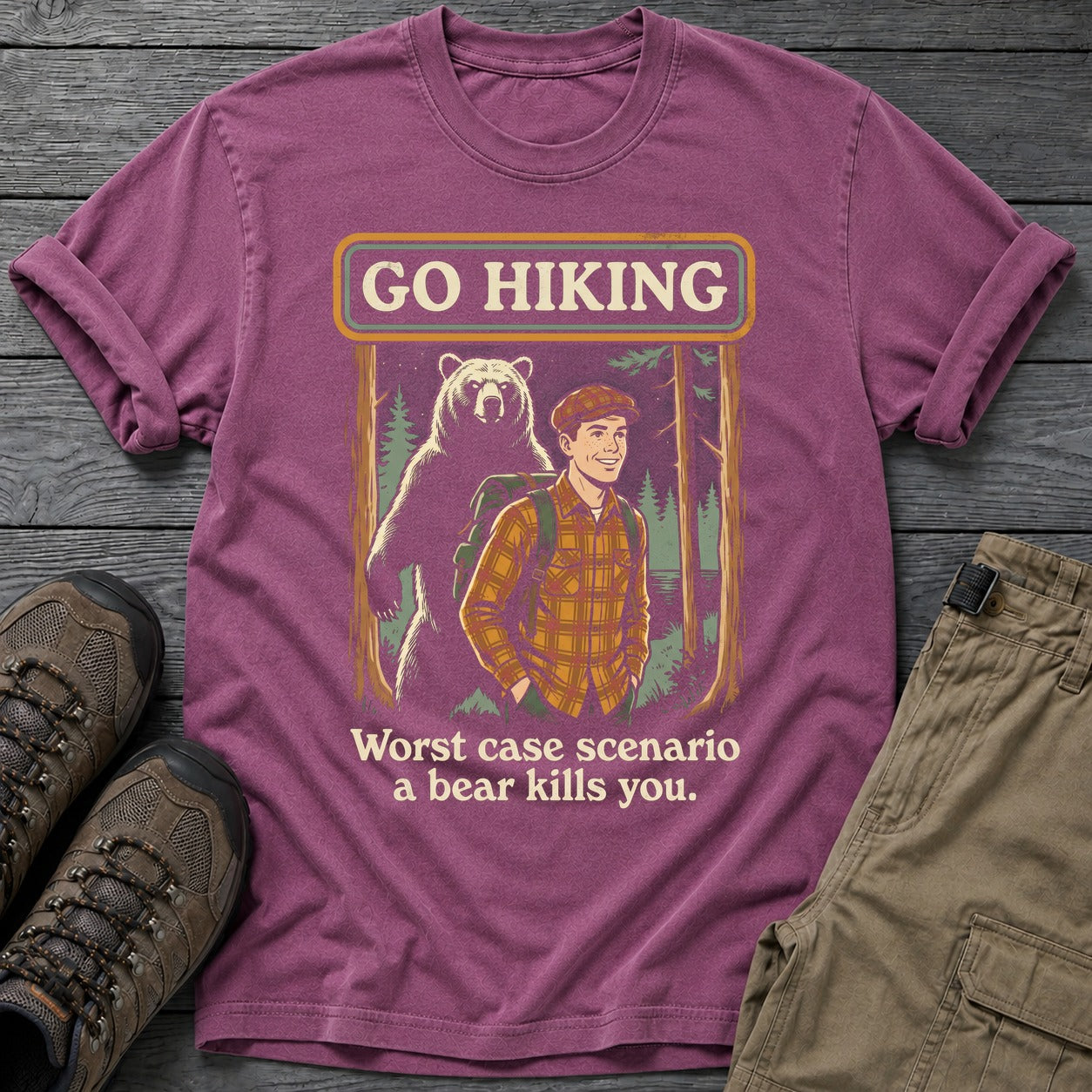 Go Hiking T-shirt