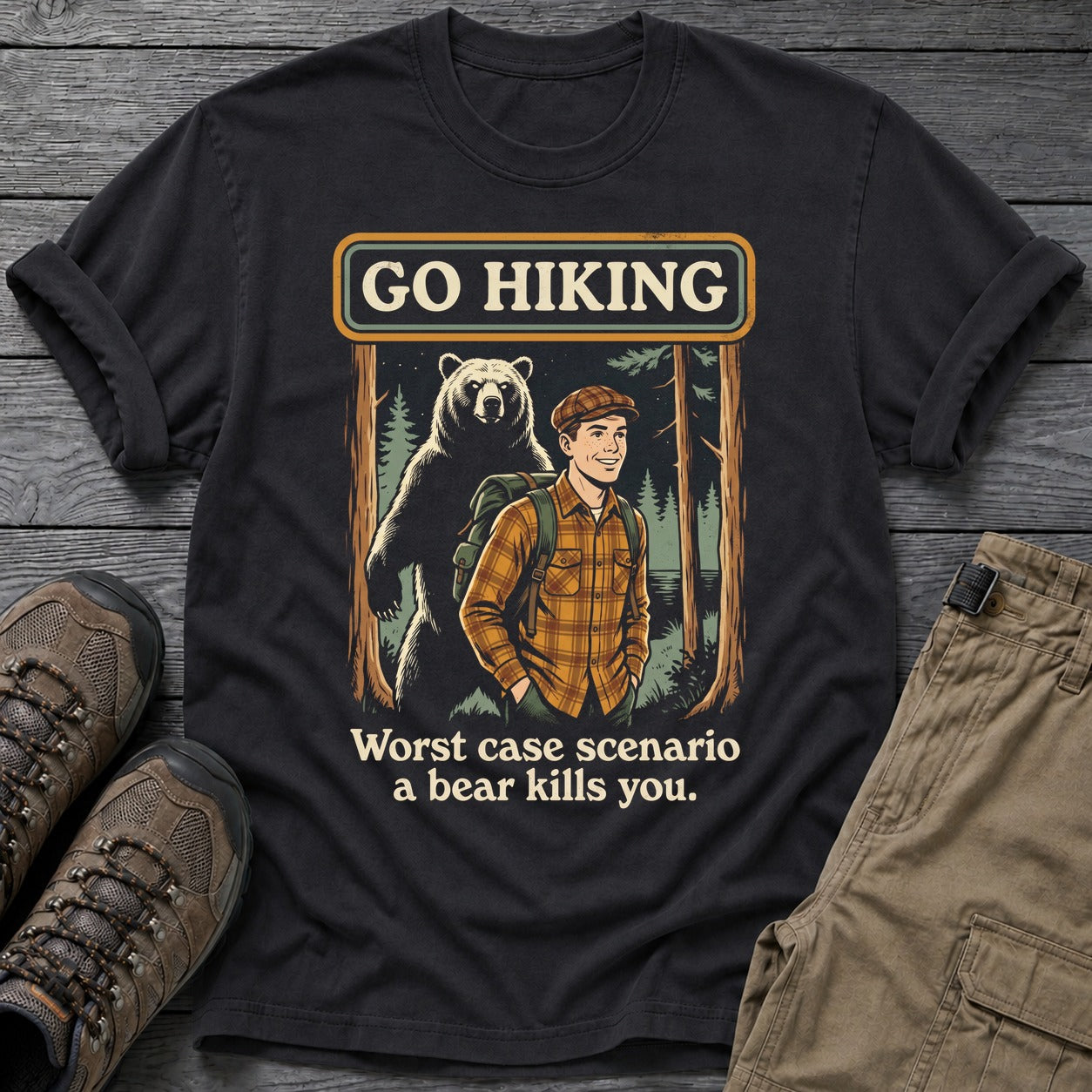 Go Hiking T-shirt