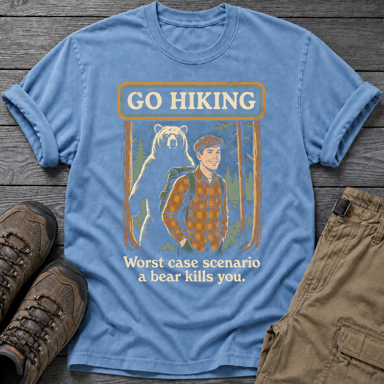 Go Hiking T-shirt