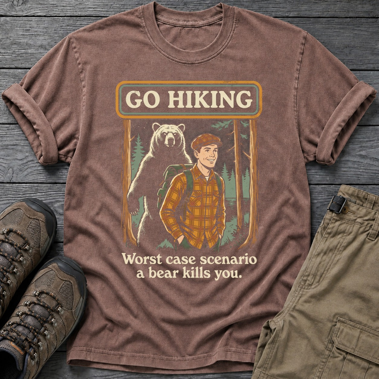 Go Hiking T-shirt