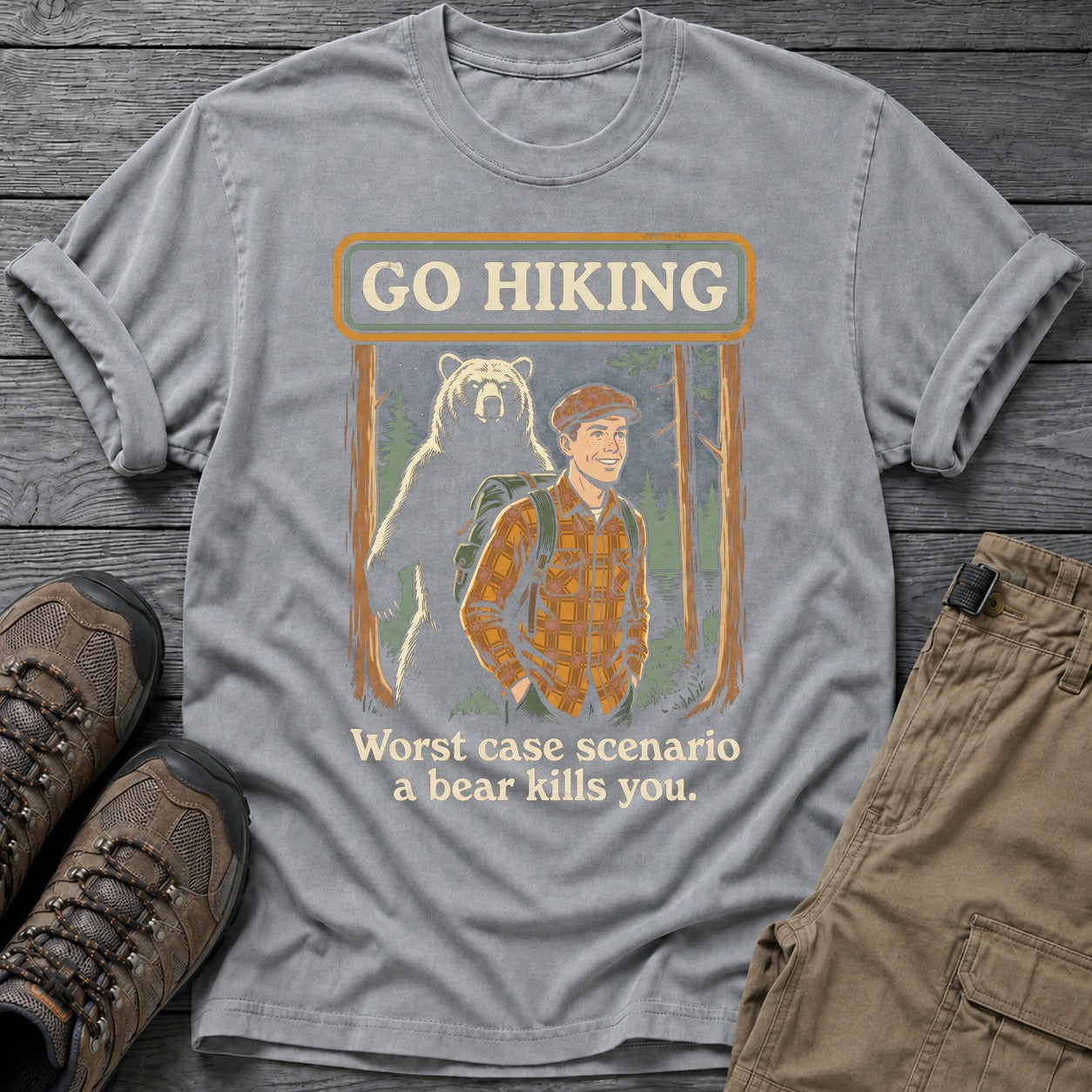 Go Hiking T-shirt
