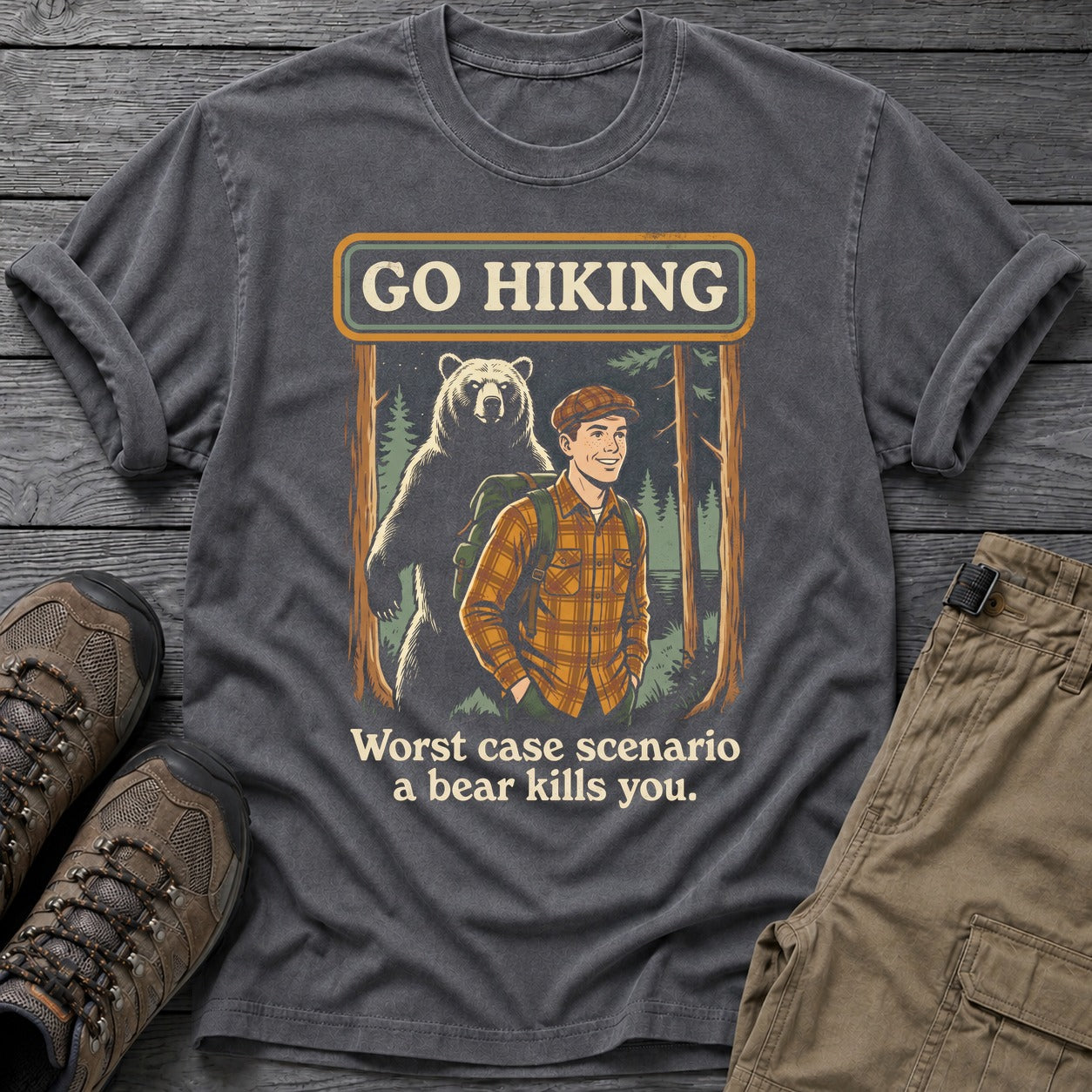 Go Hiking T-shirt