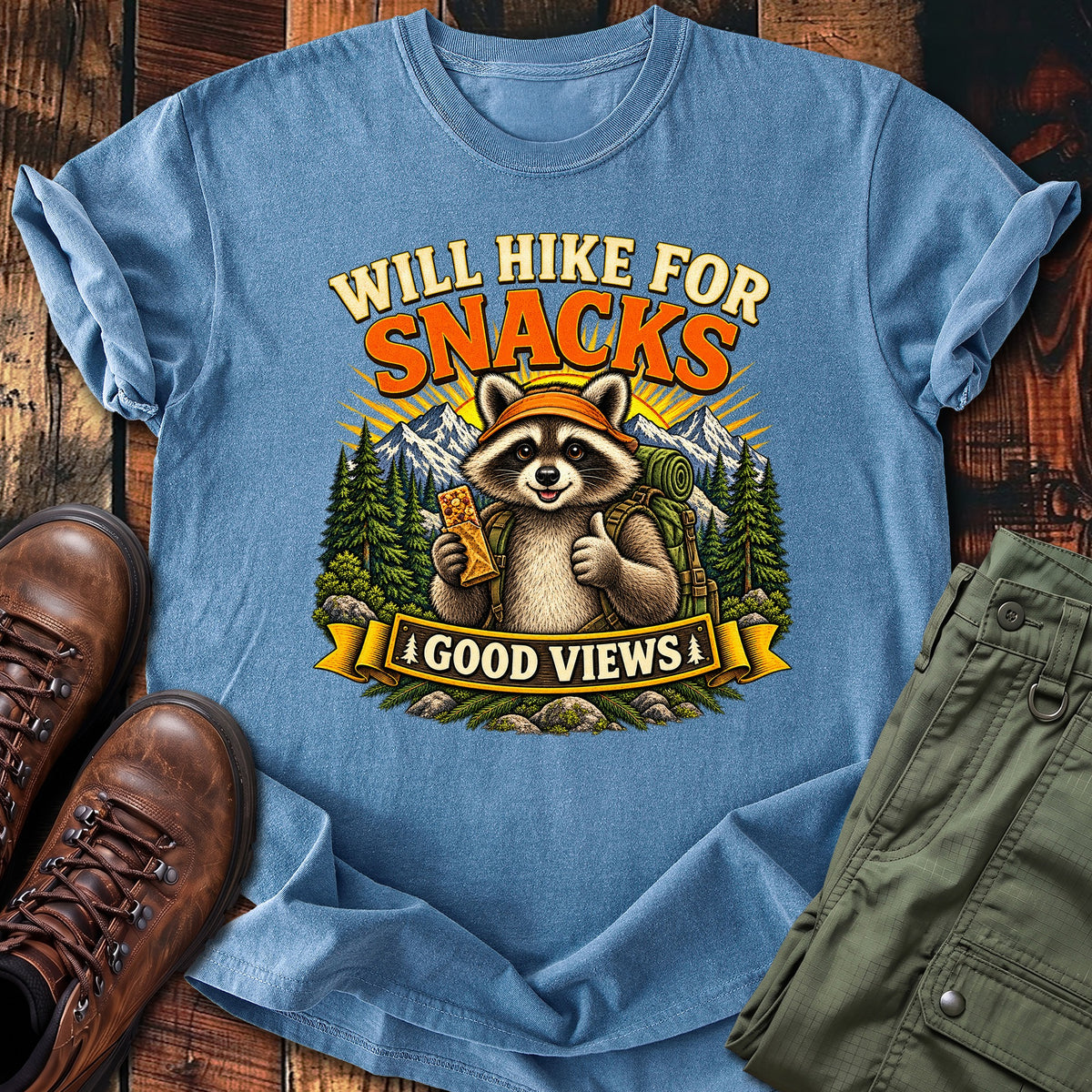 Hike For Snacks T-shirt