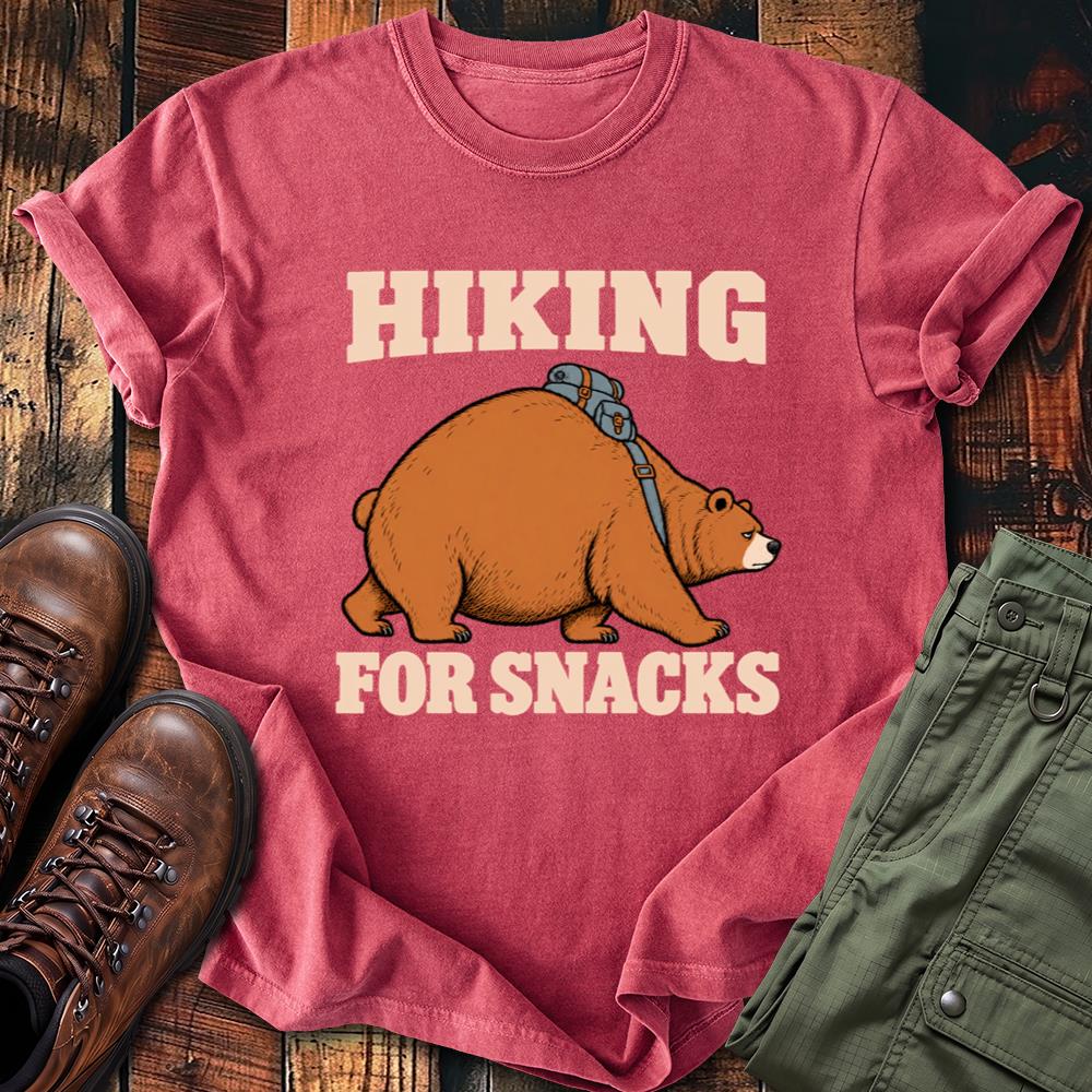 Hiking Bear for Snacks