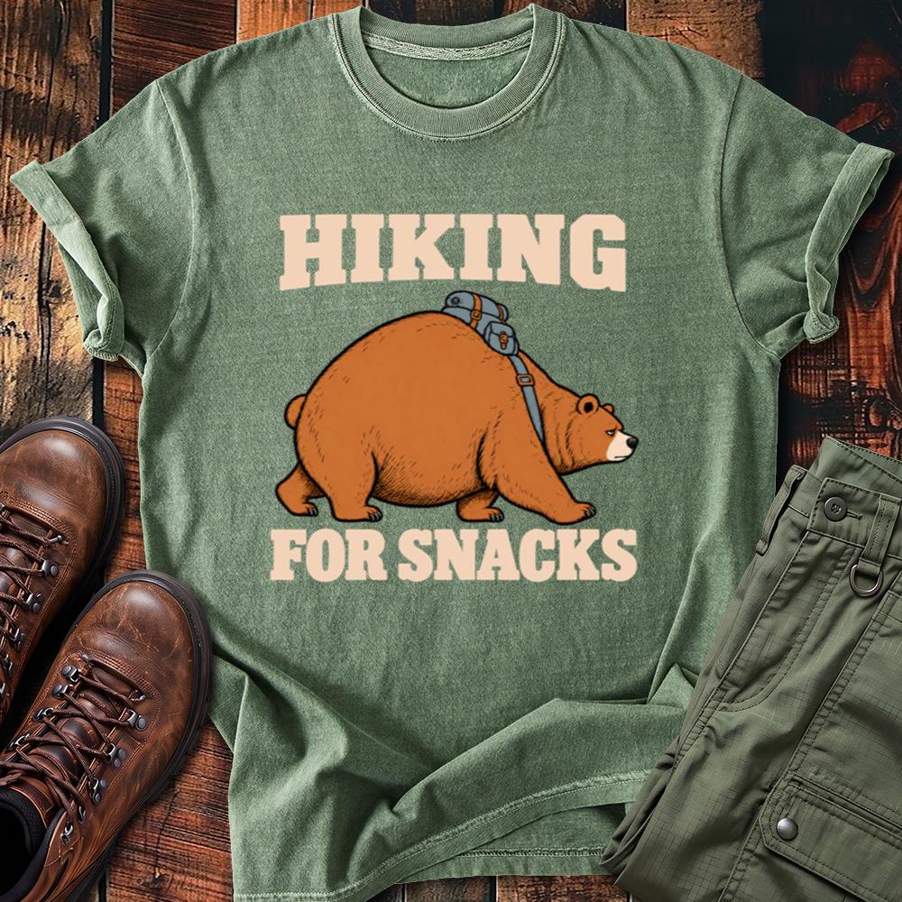 Hiking Bear for Snacks