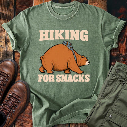 Hiking Bear for Snacks