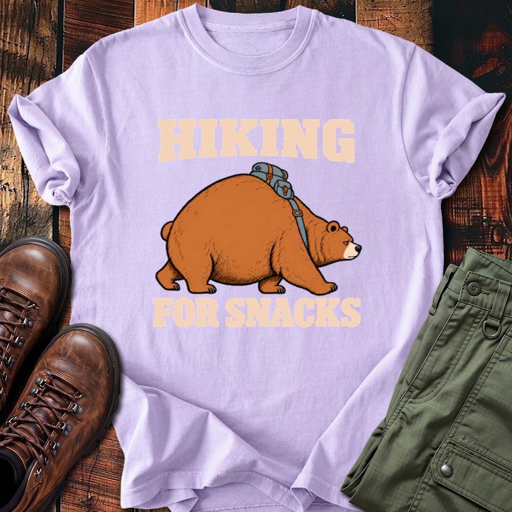 Hiking Bear for Snacks