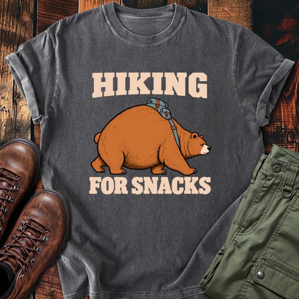 Hiking Bear for Snacks