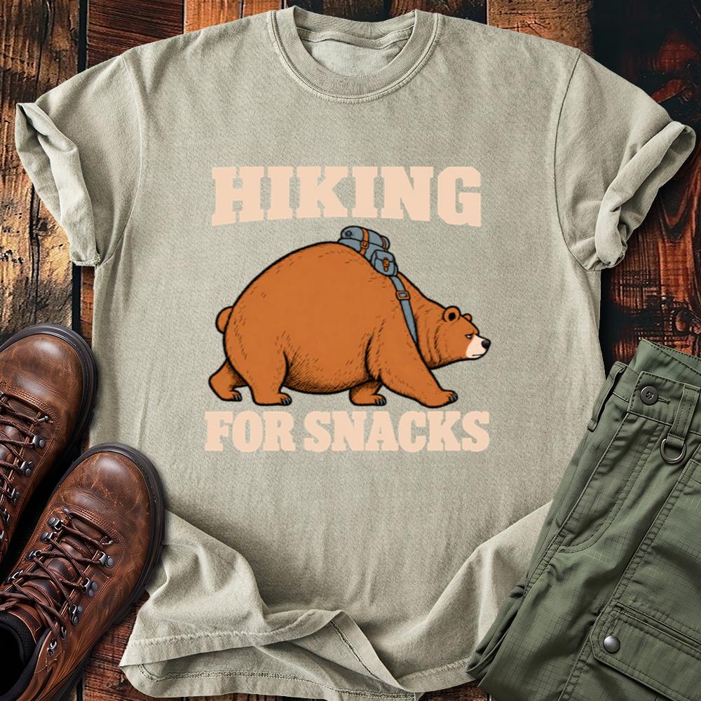 Hiking Bear for Snacks