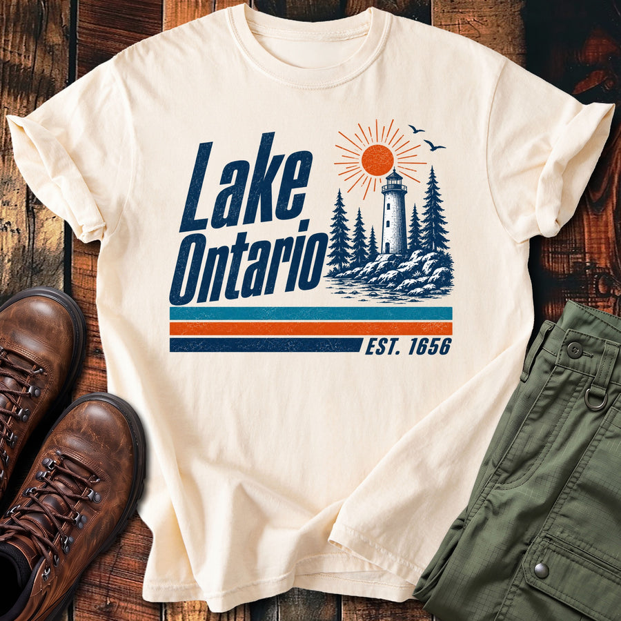 Lake Ontario Retro T-shirt