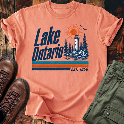 Lake Ontario Retro T-shirt