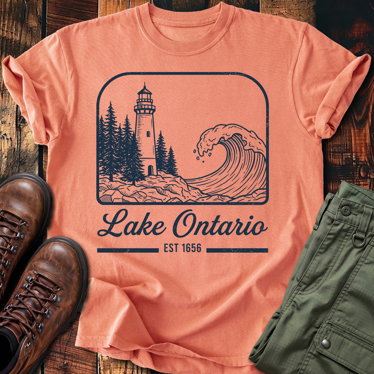 Lake Ontario Silhouette T-shirt