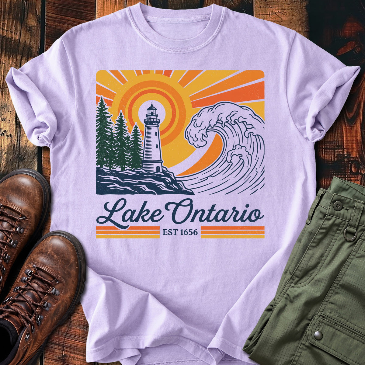 Lake Ontario Sunrise T-shirt