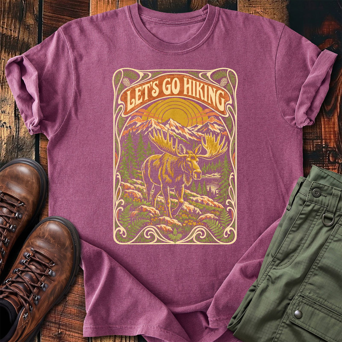 Let's Go Hiking T-shirt
