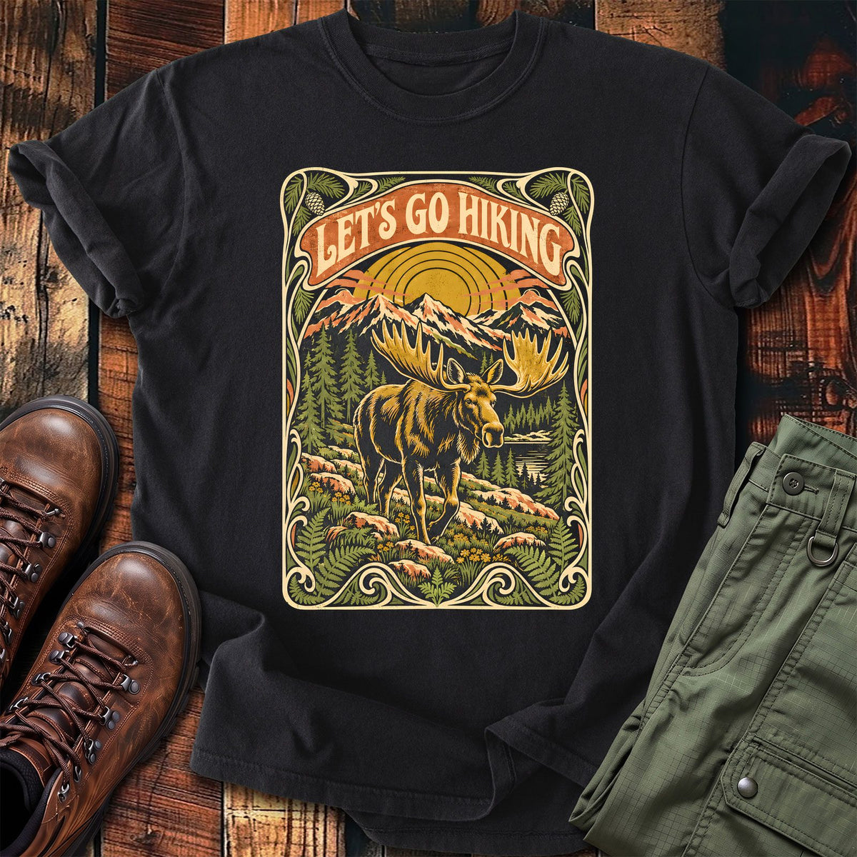 Let's Go Hiking T-shirt