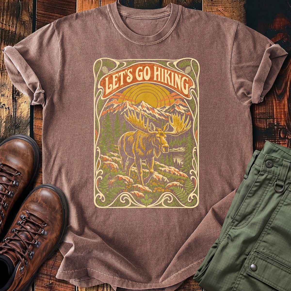 Let's Go Hiking T-shirt