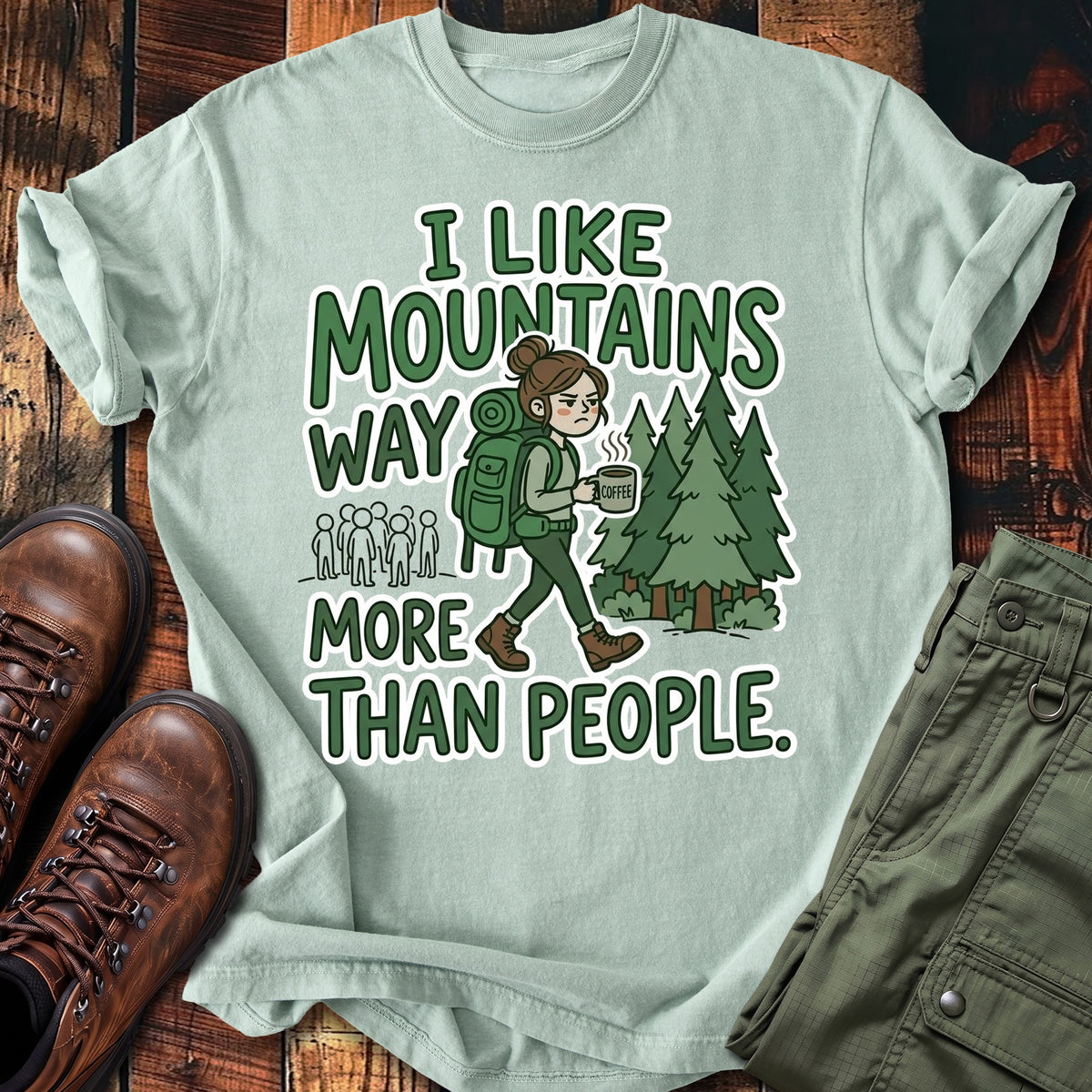Mountains People T-shirt