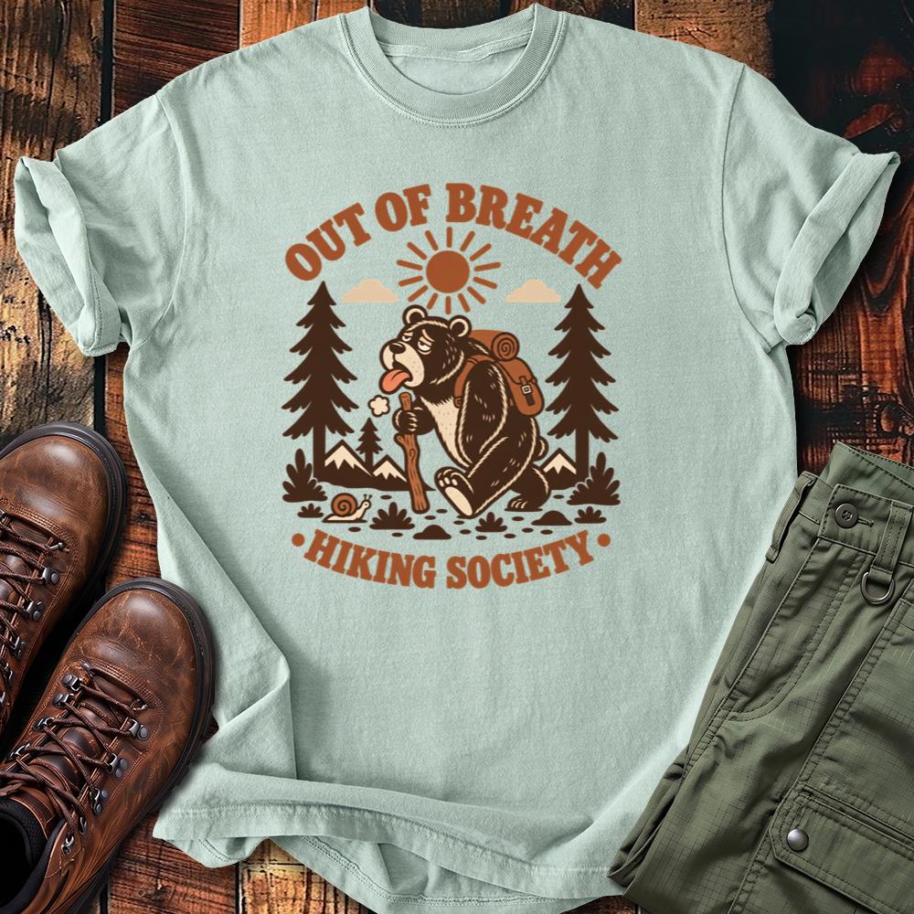 Out of Breath Hiking Bear