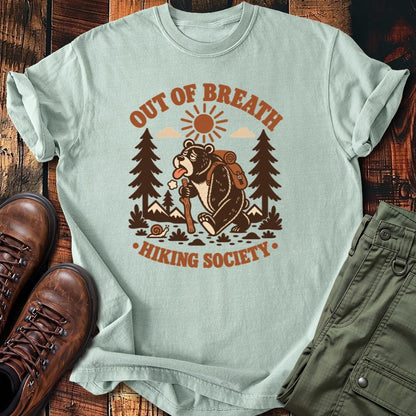 Out of Breath Hiking Bear