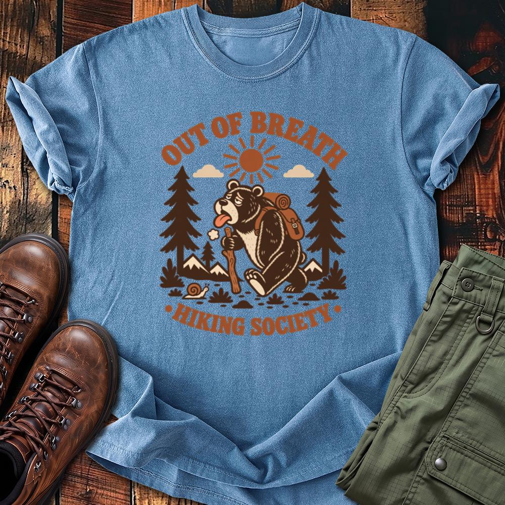 Out of Breath Hiking Bear