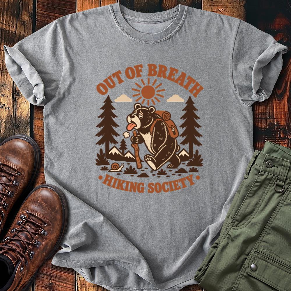 Out of Breath Hiking Bear