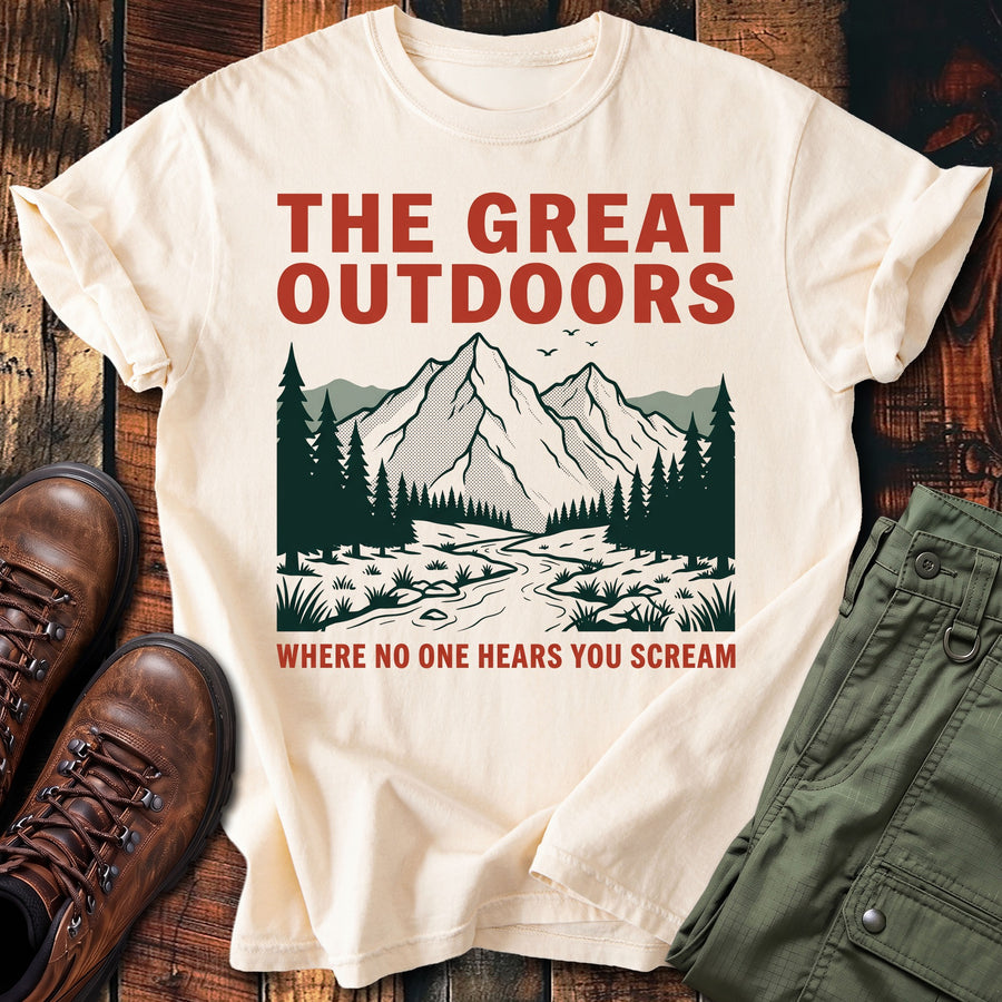 Outdoors Scream T-shirt