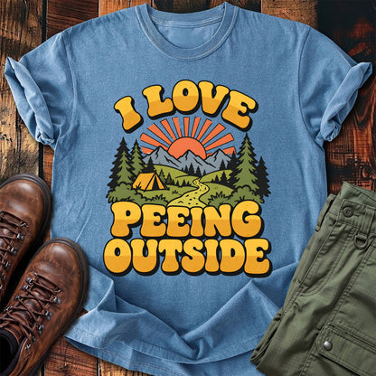 Peeing Outside T-shirt
