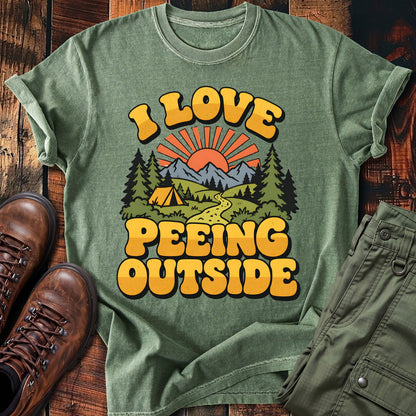 Peeing Outside T-shirt