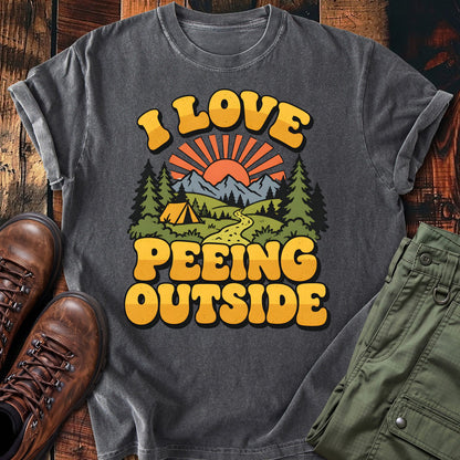 Peeing Outside T-shirt
