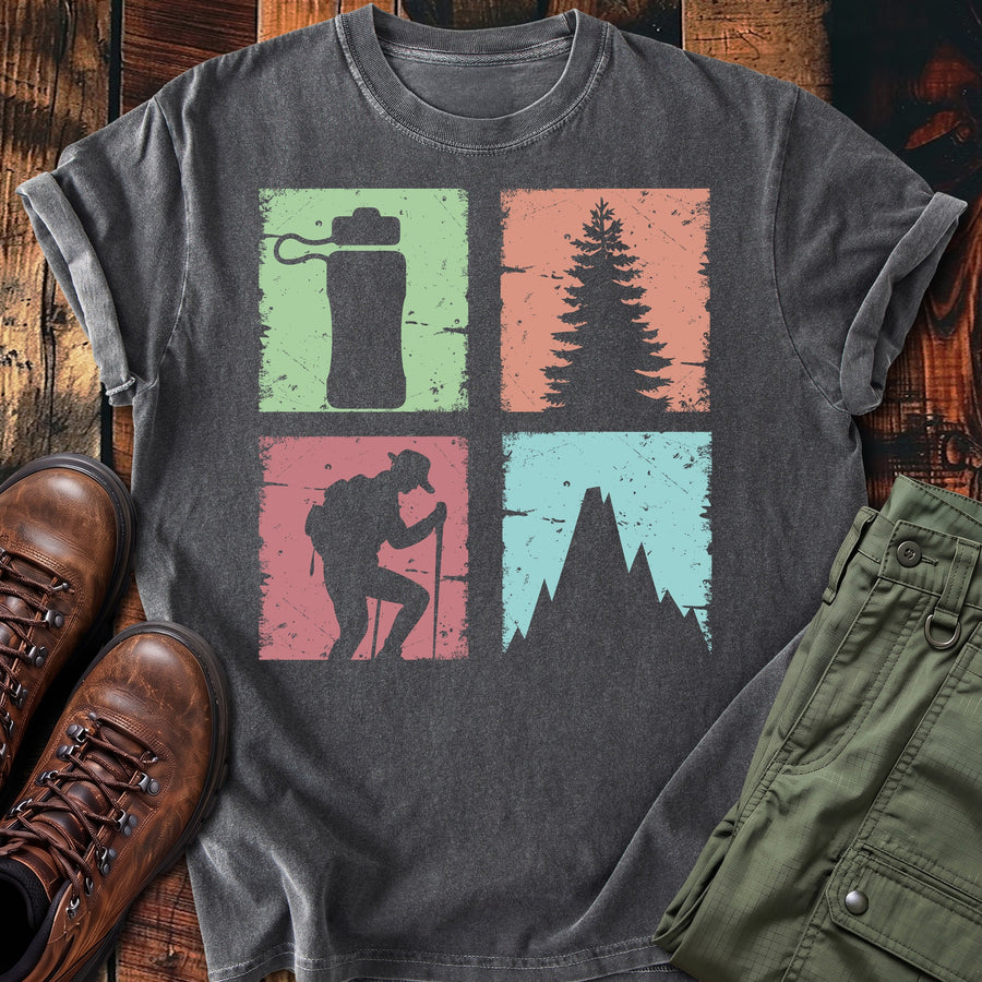 Retro Hiking T-shirt