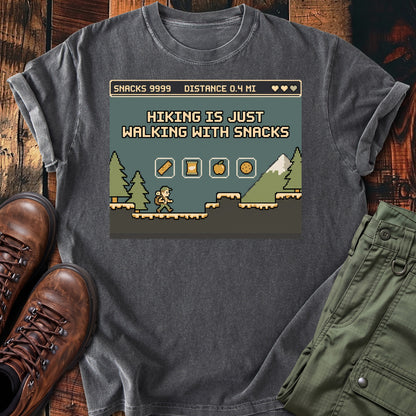 Snacks Hiking T-shirt