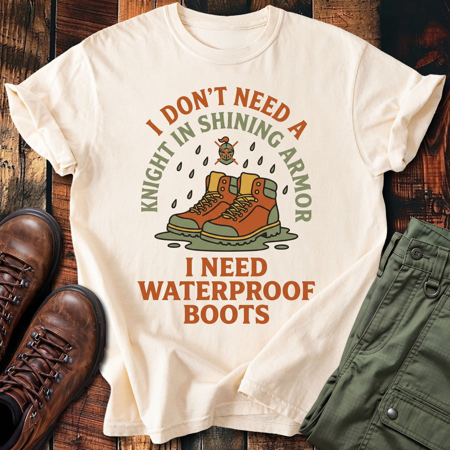 Waterproof Boots T-shirt