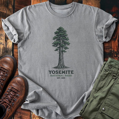 Yosemite Giant Sequoia Tree Tee