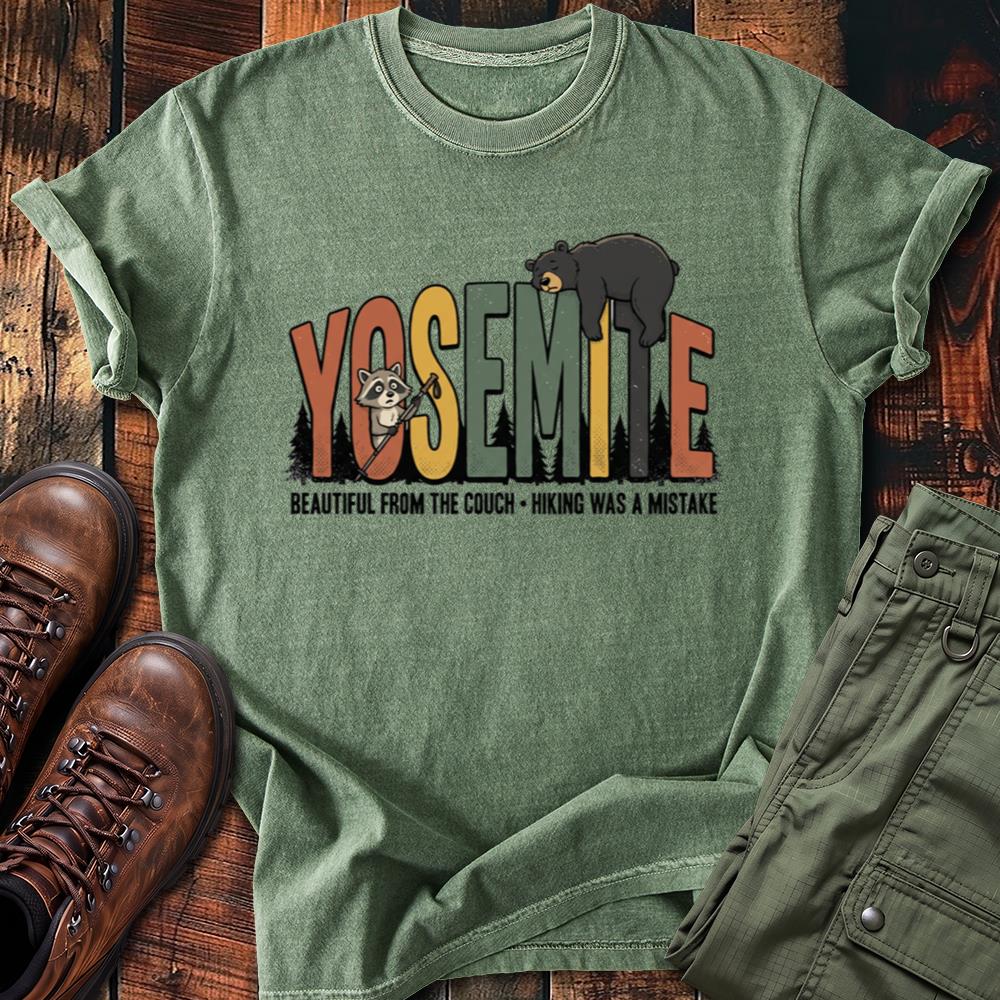 Yosemite Hiking Was a Mistake Bear Tee
