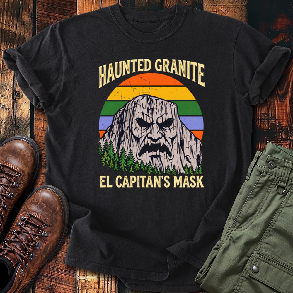 Haunted Granite Yosemite Tee – El Capitan’s Mask