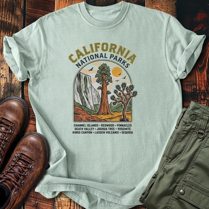 California National Parks Vintage Tee