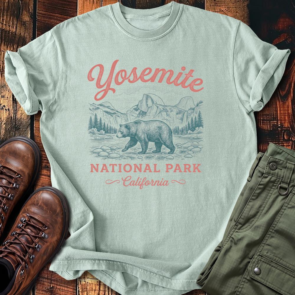 Yosemite National Park California Landscape Tee