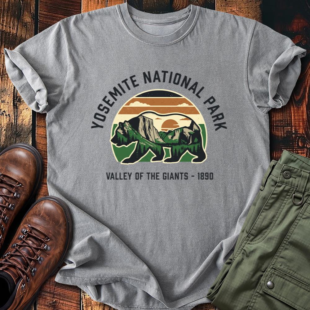 Yosemite Valley of the Giants Vintage Tee